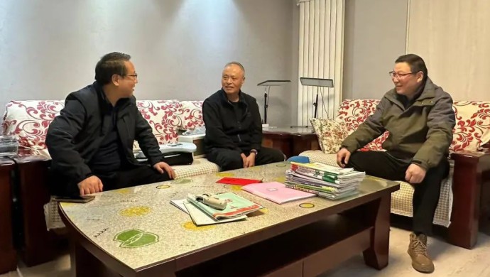 寒冬送溫暖 慰問遞真情---公司開展 春節前走訪慰問活動